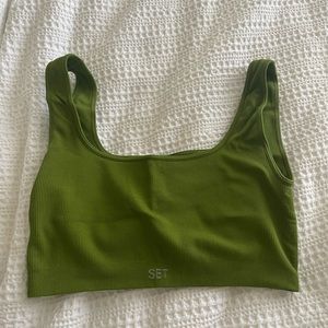 SET ACTIVE SPORTS BRA VIBRANT GREEN